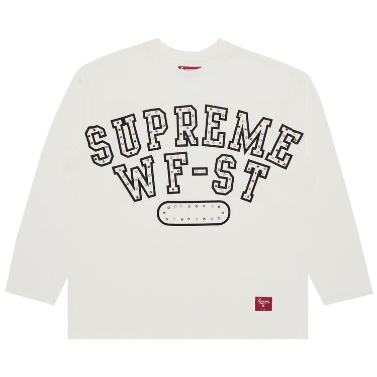 

Майка Supreme Athletic Studded Long-Sleeve Top, белый
