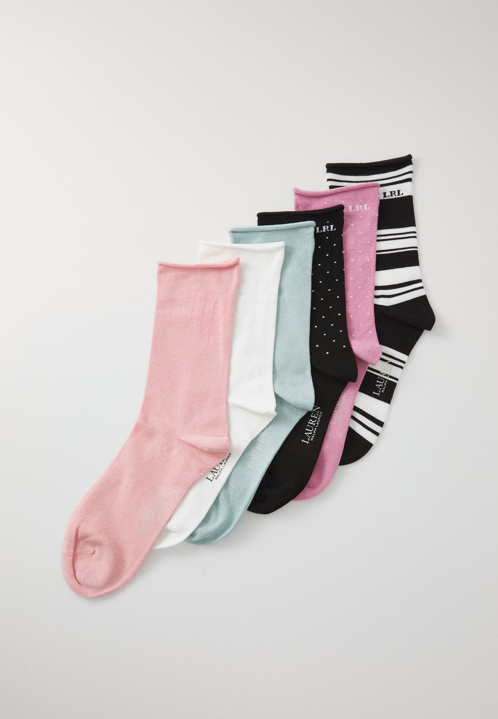 

Носки CREW 6 PACK Lauren Ralph Lauren, мультиколор