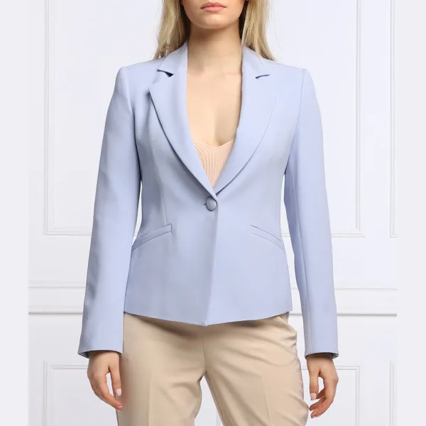 

Блейзер стандартного кроя Emporio Armani, синий
