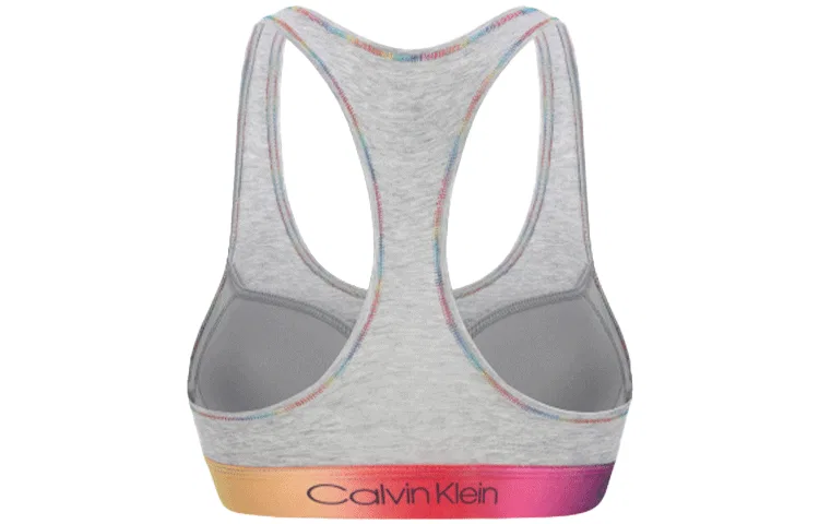 Бюстгальтер серый Calvin Klein — фото 3