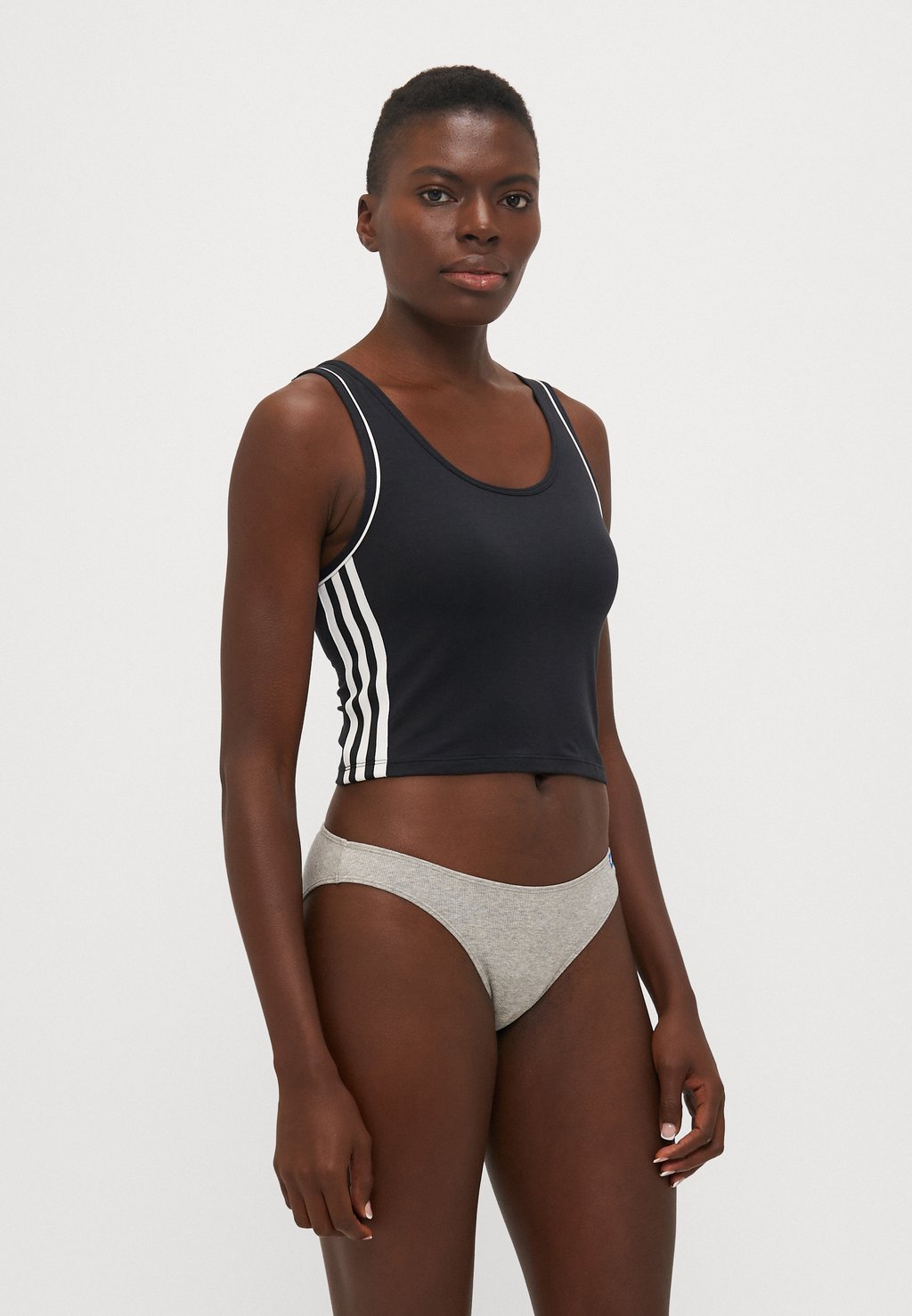 Бюстье Adidas Originals, черный — фото 2