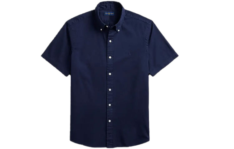 

Polo Ralph Lauren Рубашка SS22 мужская темно-синяя