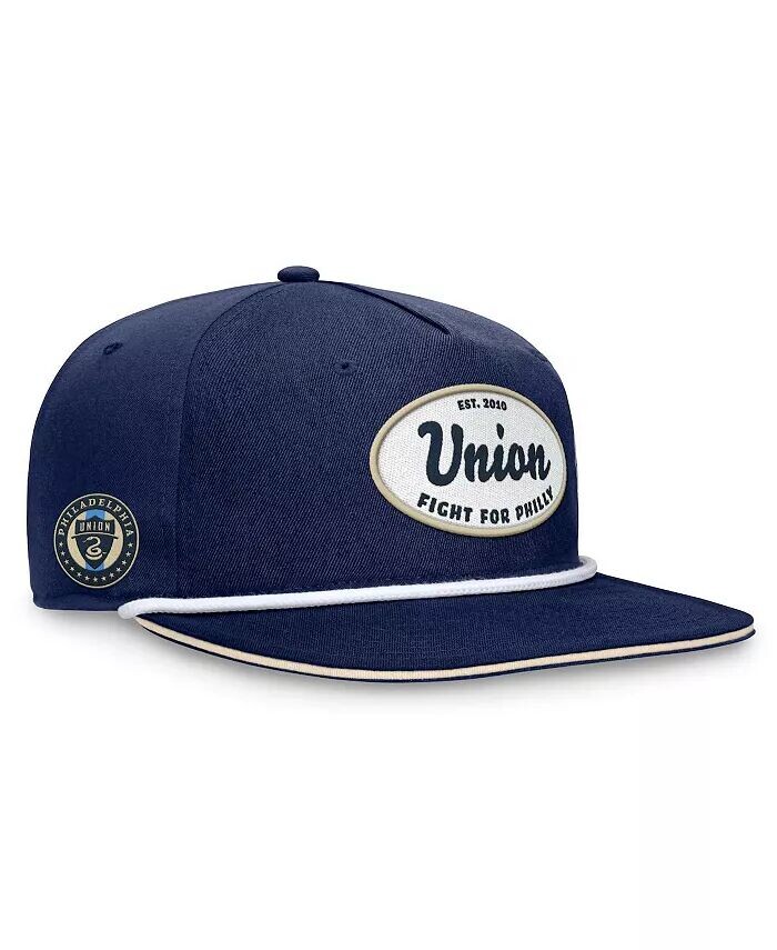 

Фирменная мужская темно-синяя шляпа Philadelphia Union Iron Golf Snapback Fanatics, синий