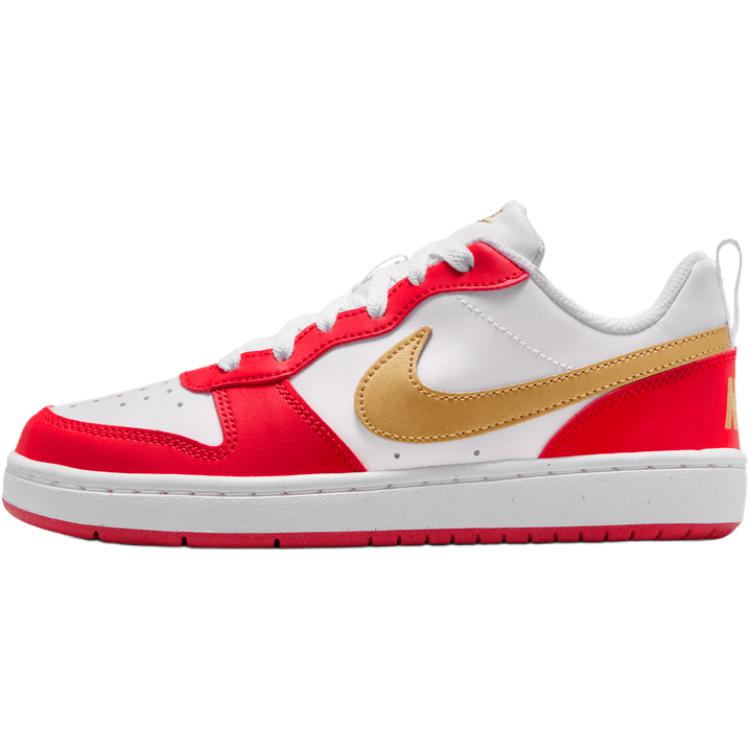 

Nike Детские низкие скейтбордистские кроссовки Court Borough, красно-белые, для подростков