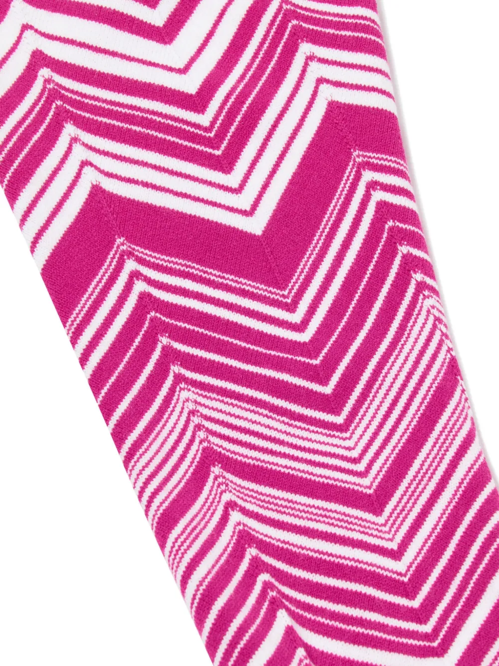 Леггинсы с узором зигзаг Missoni Kids, розовый — фото 3