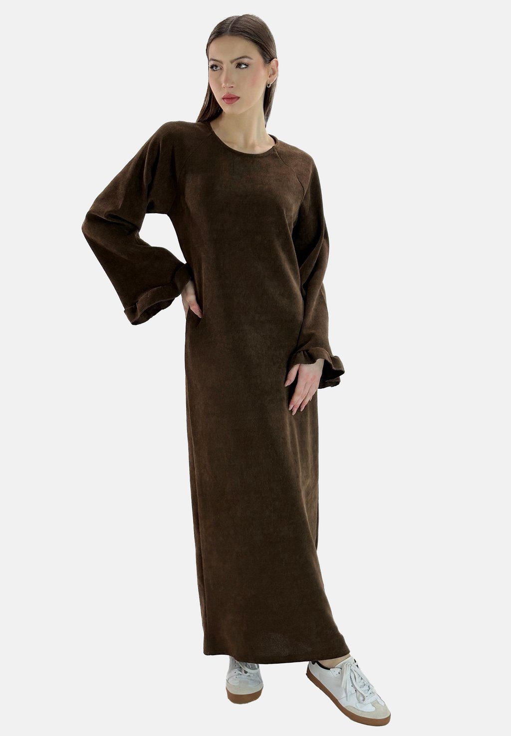 

Платье макси ABAYA - Jumper dress Elara, коричневый