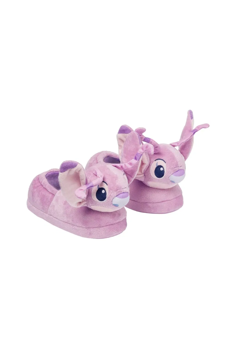 Домашние тапочки с 3D головой Ангела Disney, розовый