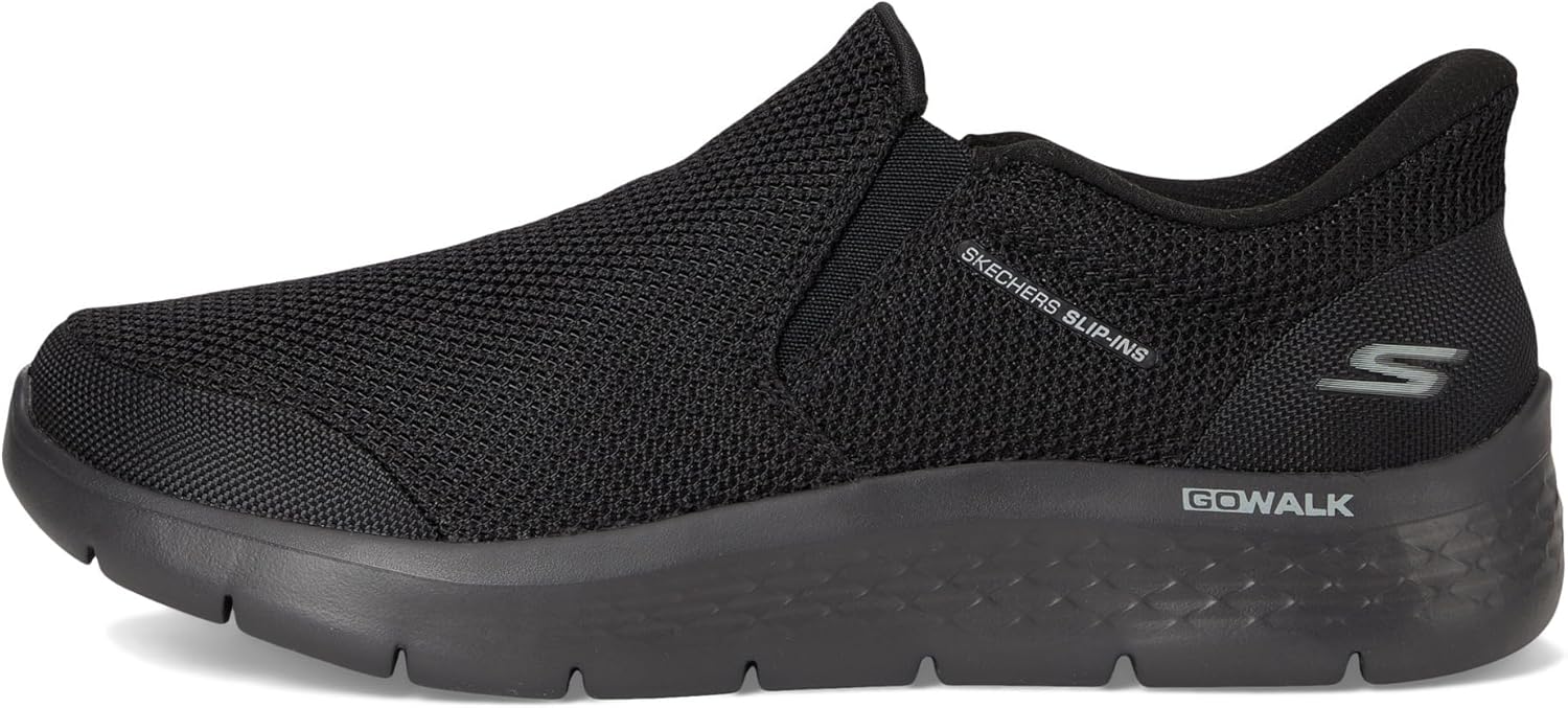 Кроссовки Skechers для мужчин Skechers Hands Free Slip-ins Go Walk Flex - Ojai, черный — фото 4