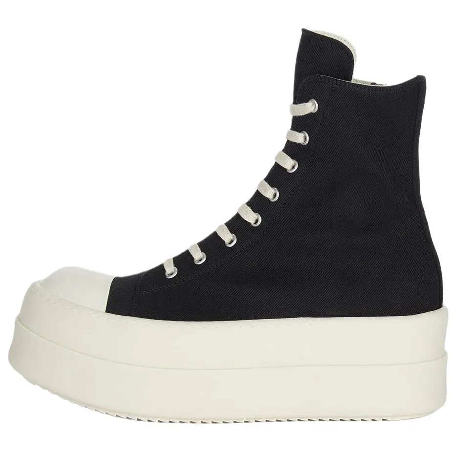 Высокие кеды Temple Mega Bumper с платформой 6.5 см Rick Owens DRKSHDW Black
