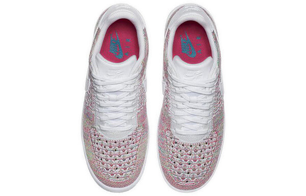 Кроссовки air force 1 flyknit низкие Nike, белый — фото 4