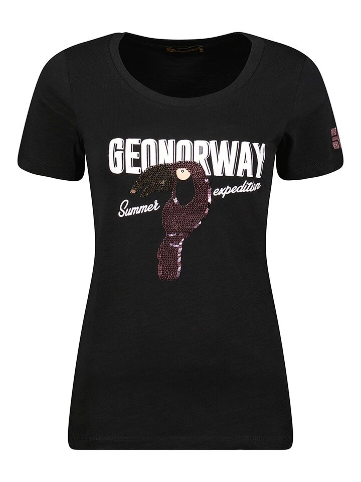 

Футболка Geographical Norway Jeverything, черный
