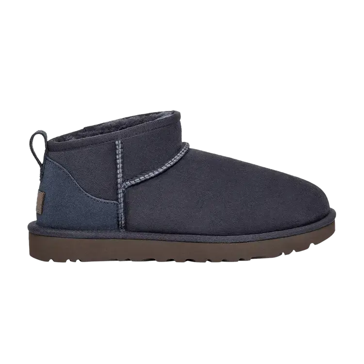 Ботинки UGG Wmns Classic Ultra Mini, синий
