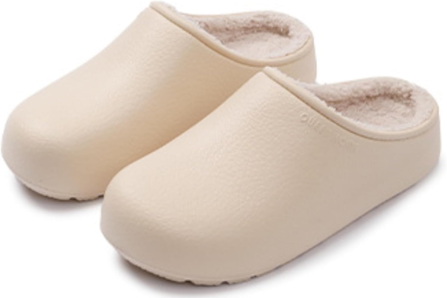 

Водонепроницаемые зимние тапочки, скользящая подошва, домашние комфортные сабо, унисекс Generic, Apricot