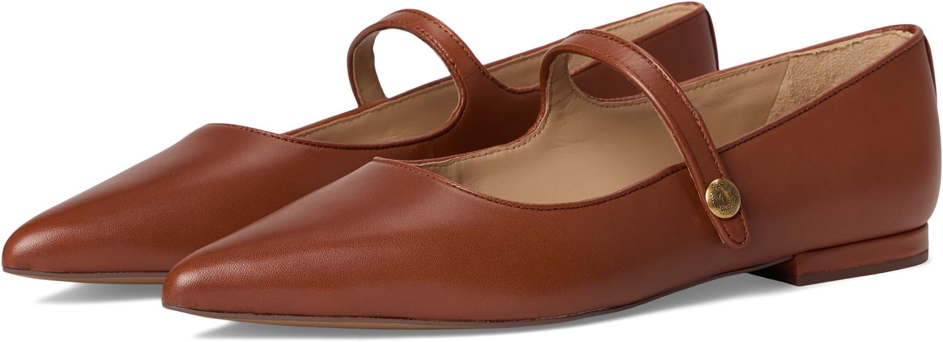 Балетки Lauren Ralph Lauren Londyn Leather Mary Jane, цвет Lauren Tan