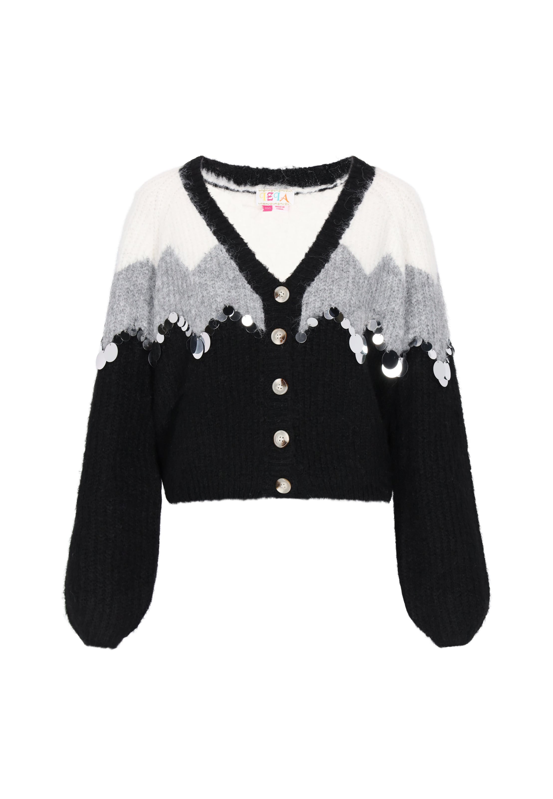 

IZIA Вязаный кардиган в черном цвете