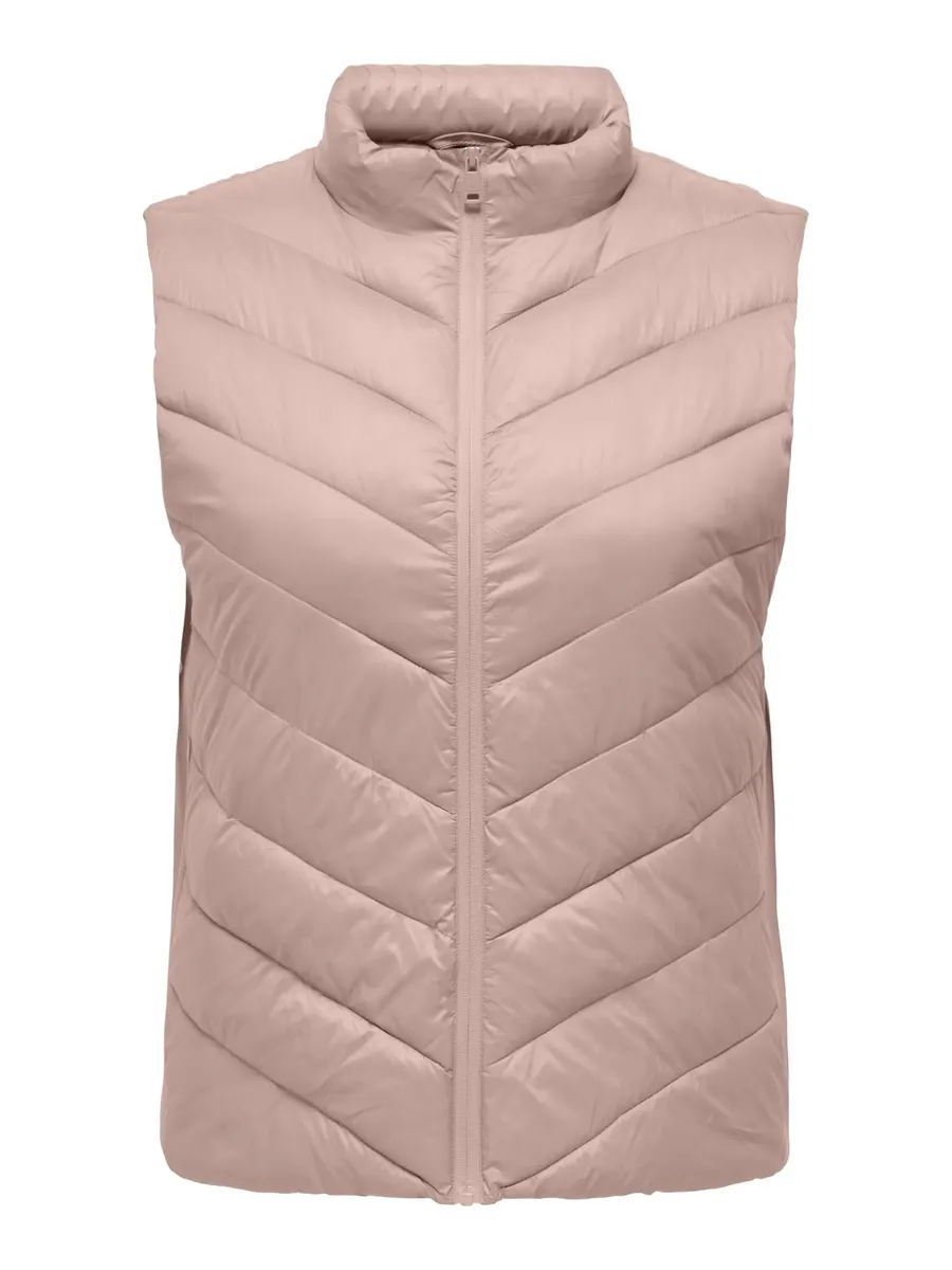 

Стеганый жилет Only Carmakoma"CARSOPHIE MIX FITTED WAISTCOAT CC OTW", розовый