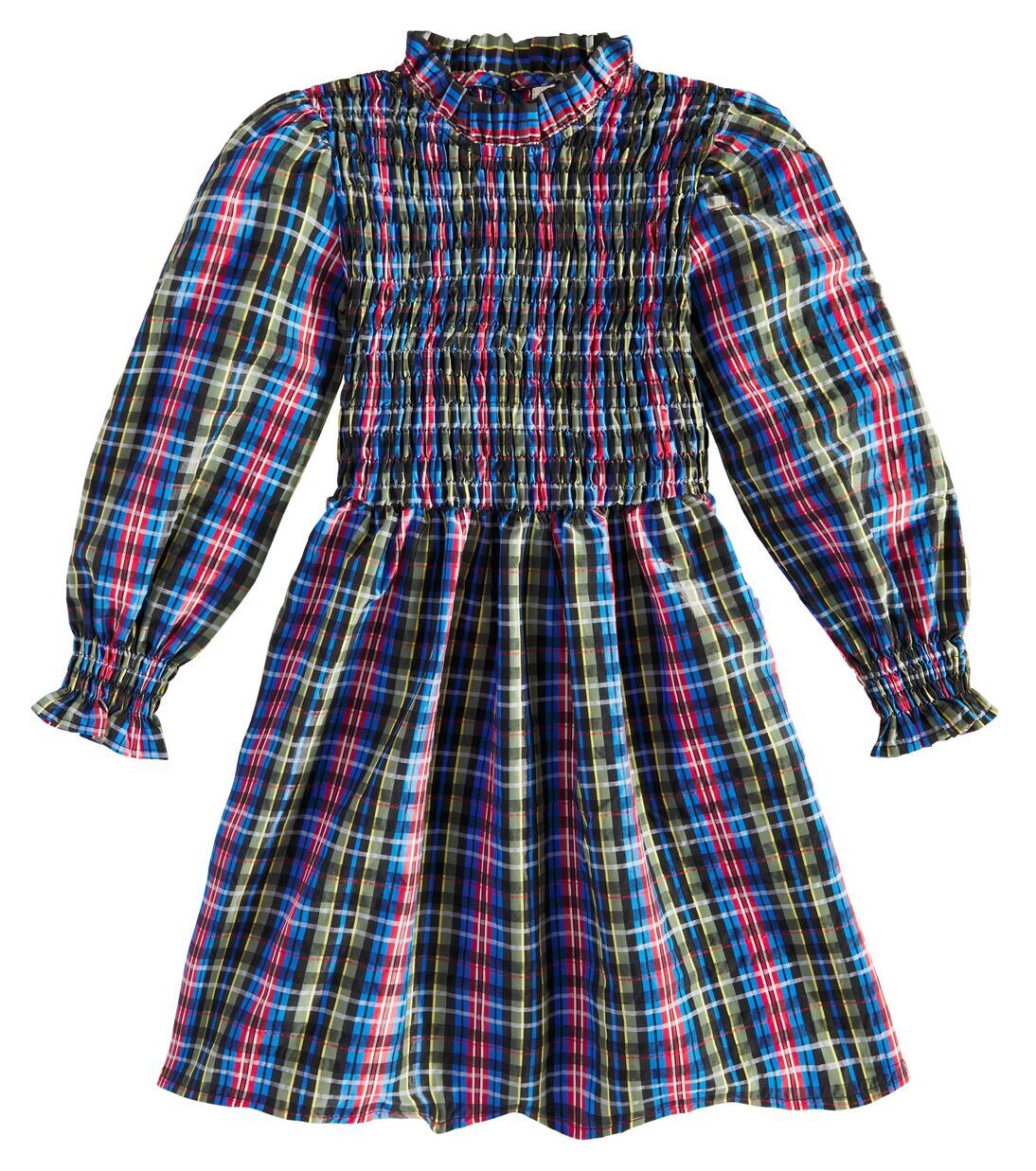 

Платье в клетку Mars со сборками The New Society, цвет ruby dusk tartan