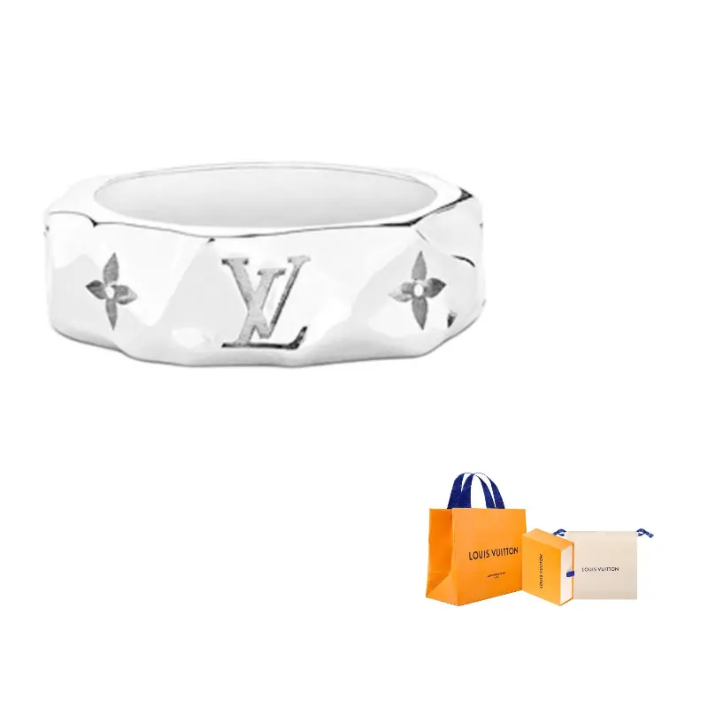 

Мужские серебряные кольца Metal Rings LOUIS VUITTON, серебряный
