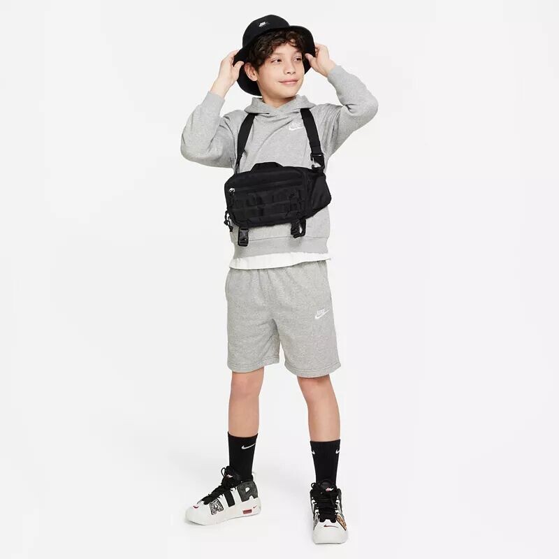 Флисовые шорты из френч терри Nike All Kids Fit Sportswear Club — фото 2