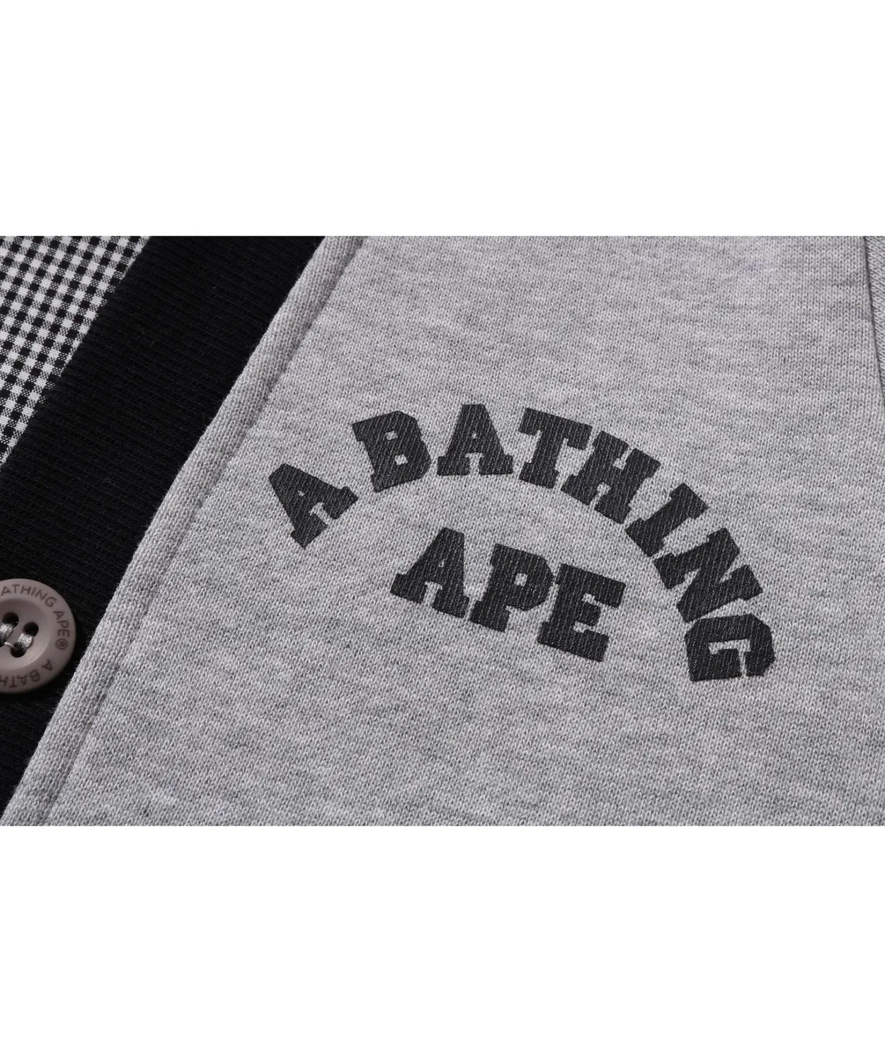 Кардиган с принтом 1ST CAMO A BATHING APE, хлопок, тёмно-синий — фото 4