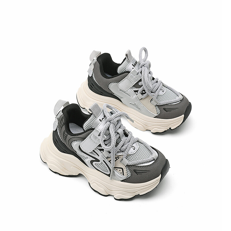 Кроссовки Jeep Kids Lifestyle Shoes Kids Low-top Silver, серый — фото 3
