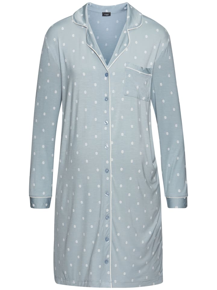 

Ночная рубашка для беременных в светло-голубой узор VIVANCE DREAMS