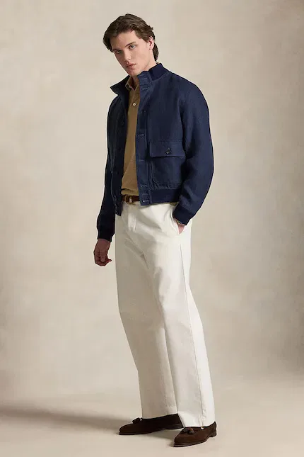 Поло из эластичного хлопка Polo Ralph Lauren, бежевый — фото 3