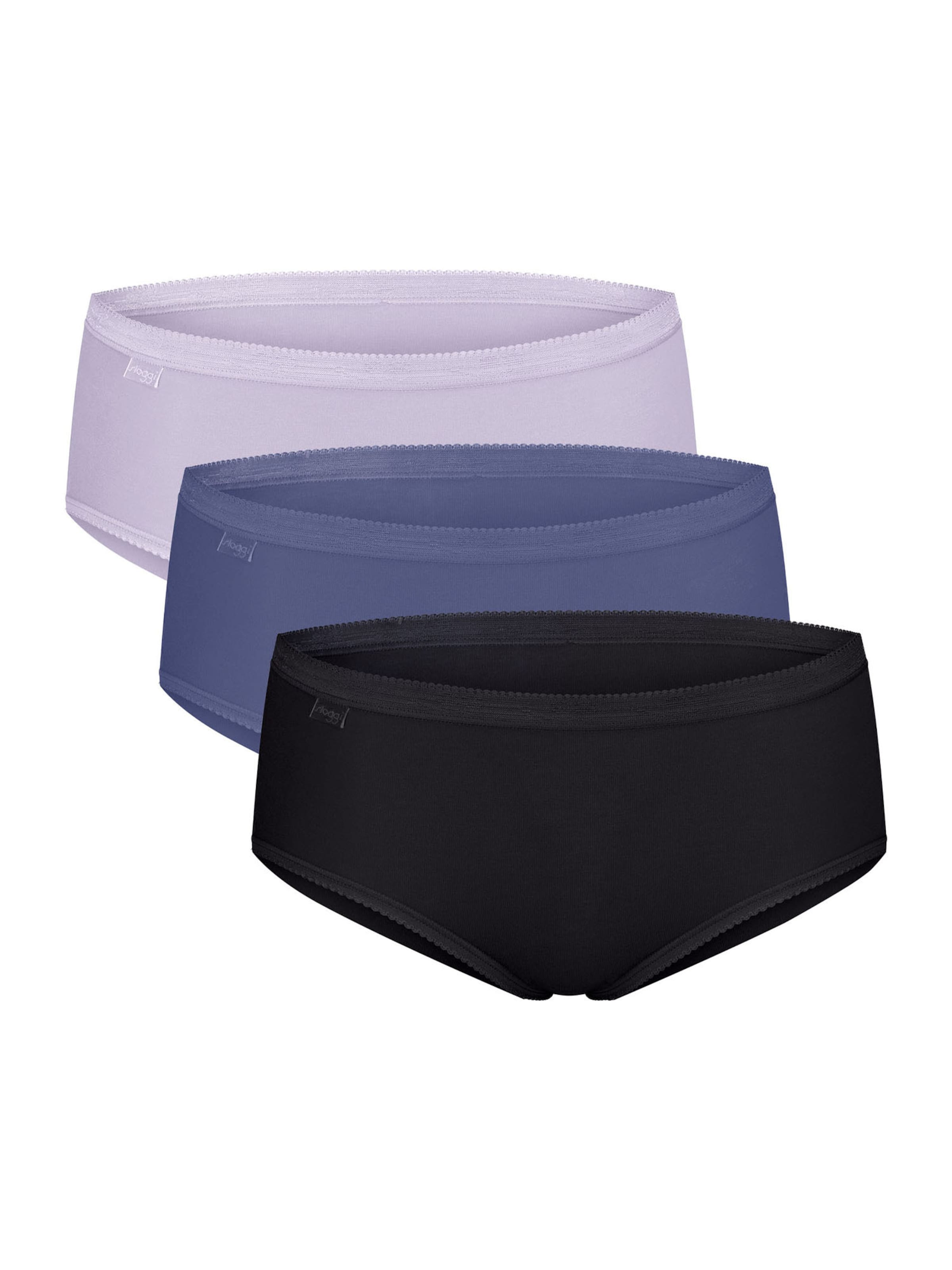 

SLOGGI Трусики 'Originals Basic' в цветах Purple, Lilac, Black