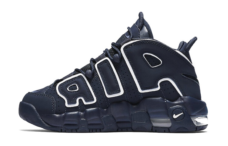 Кроссовки Nike Air More Uptempo Obsidian GS