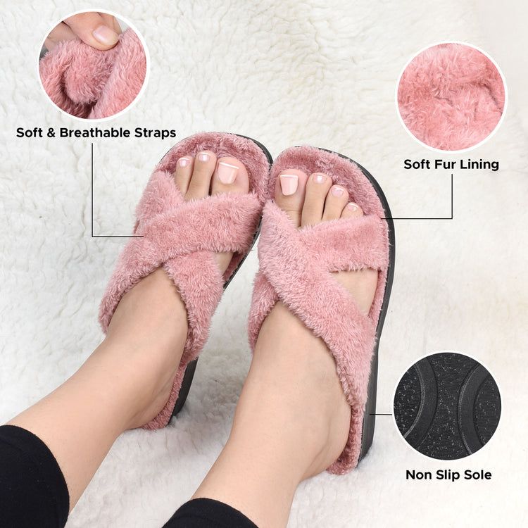 АэроТотик - Lola Мягкие уютные женские тапочки Aerothotic, серый — фото 3