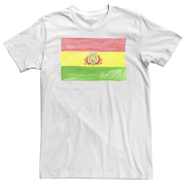 

Футболка Big & Tall HHM Bolivia Watercolor Flag Licensed Character
