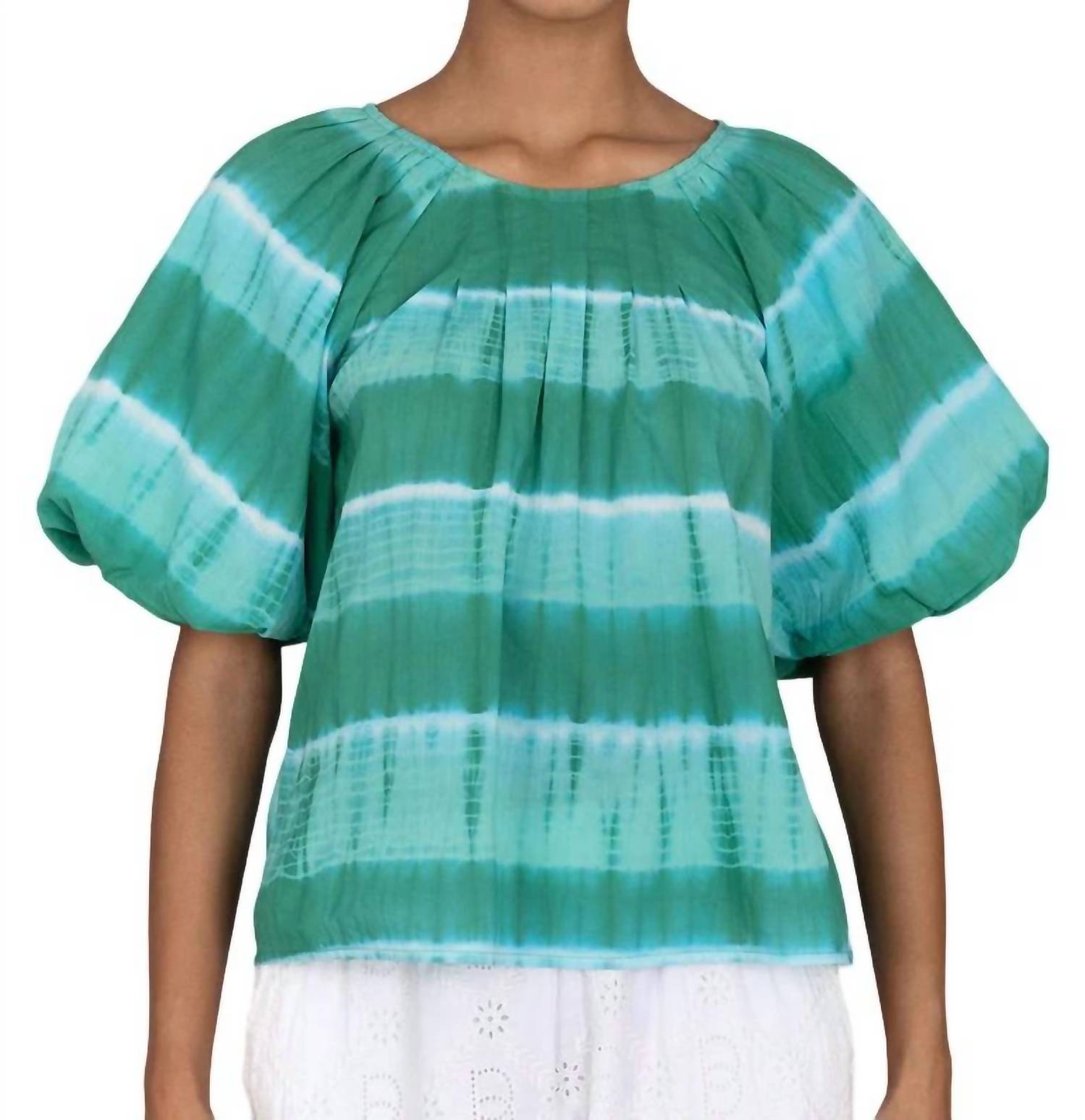 

Топ Oana In Hand Tie Dye Emerald BANJANAN