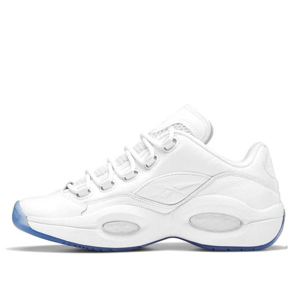 

Кроссовки question low 'white clear' Reebok, белый