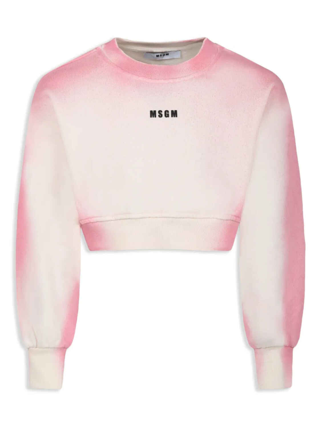 

Детская хлопковая толстовка MSGM MSGM Kids, розовый