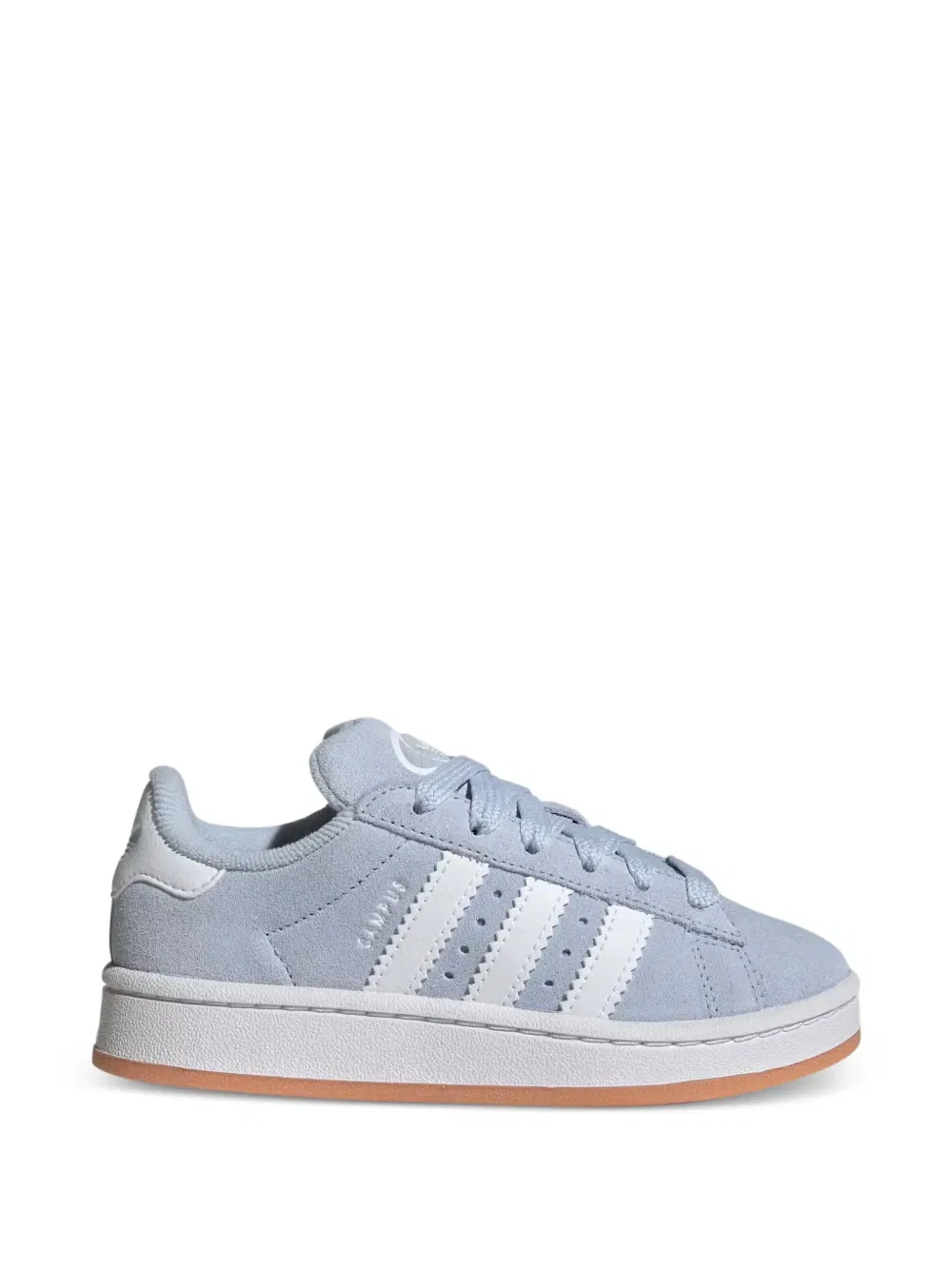 Полосатые кроссовки Campus 00-х Adidas Kids, синий — фото 2