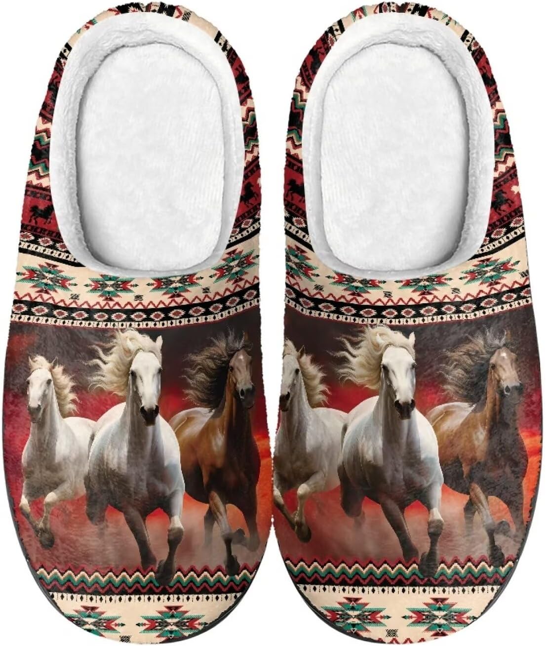 

Домашние тапочки Lotusorchid для женщин и мужчин, уютные пушистые фланелевые тапочки для дома и улицы, стираемые, теплые, с эффектом памяти, с открытой пяткой, красный