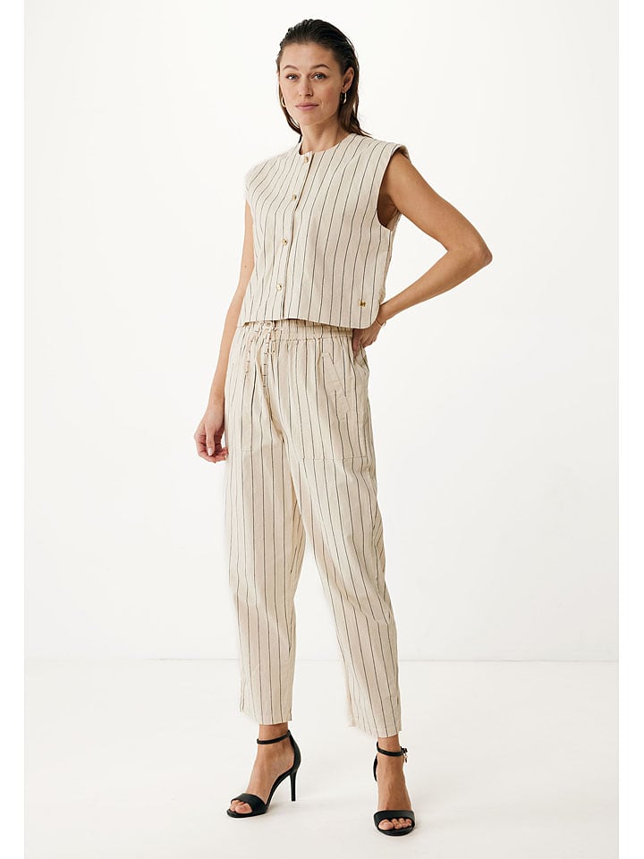 

Mexx Брюки песочного/черного цвета