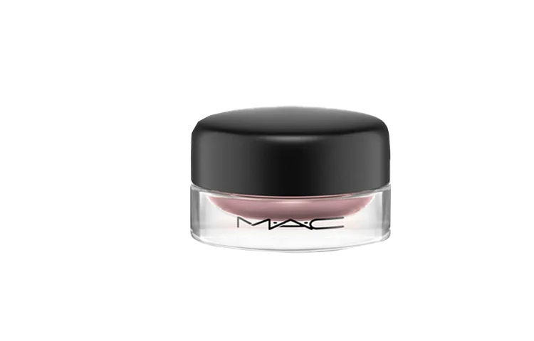 MAC Кремовые тени для век стойкие с розовым подтоном темно-коричневый персик золото черный серебристый серый 5г, Painterly — фото 3