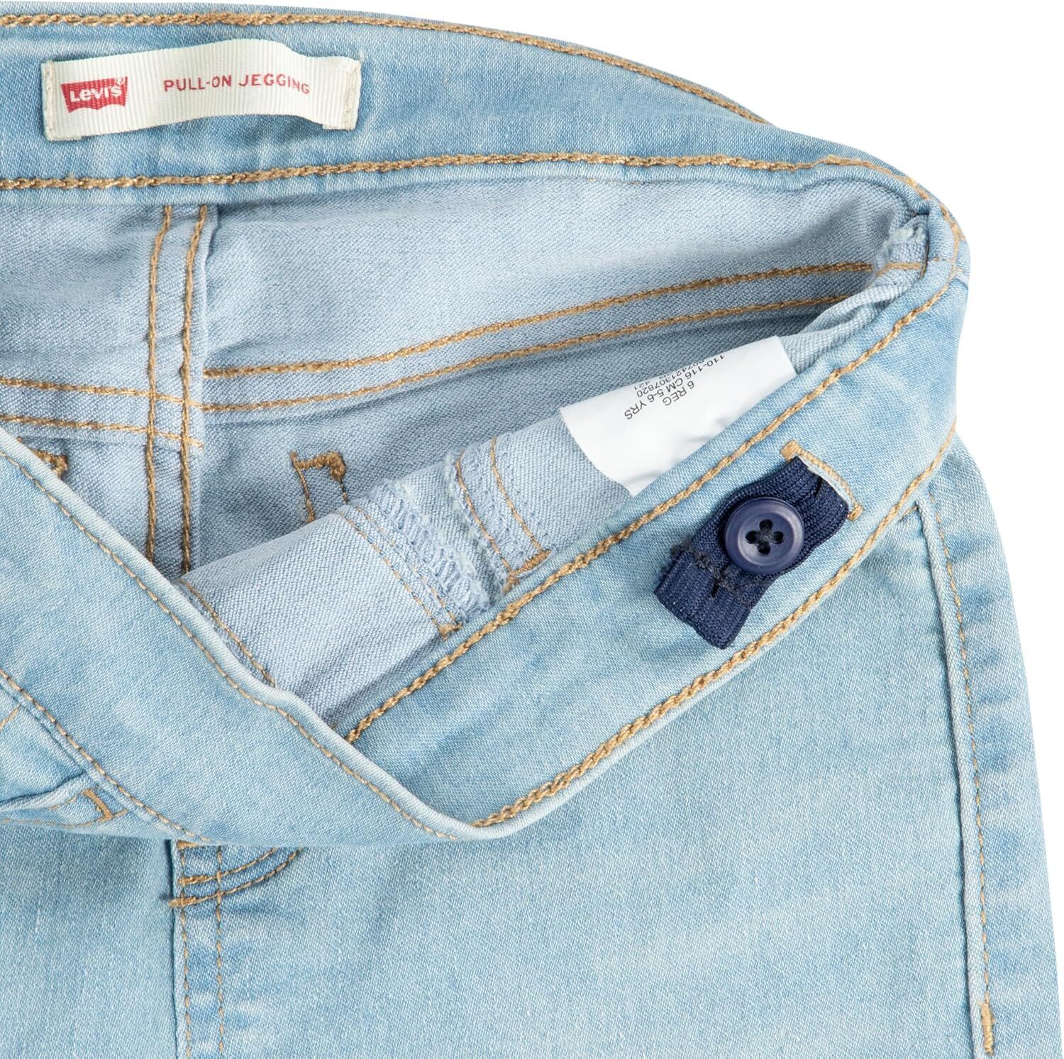 Узкие джеггинсы Levi's для девочек с высокой талией, Todey — фото 3