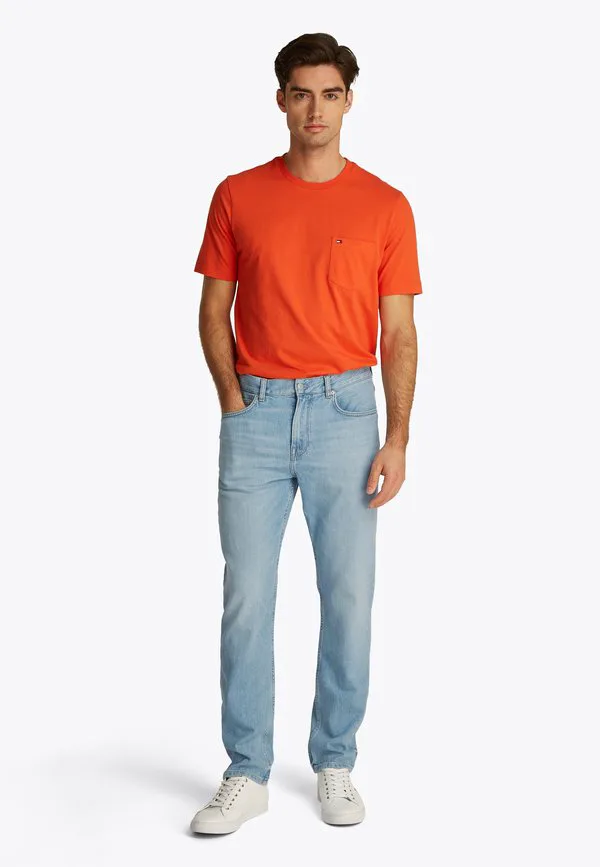 Джинсы прямого кроя denton с эффектом потертости Tommy Hilfiger, Heron Blue