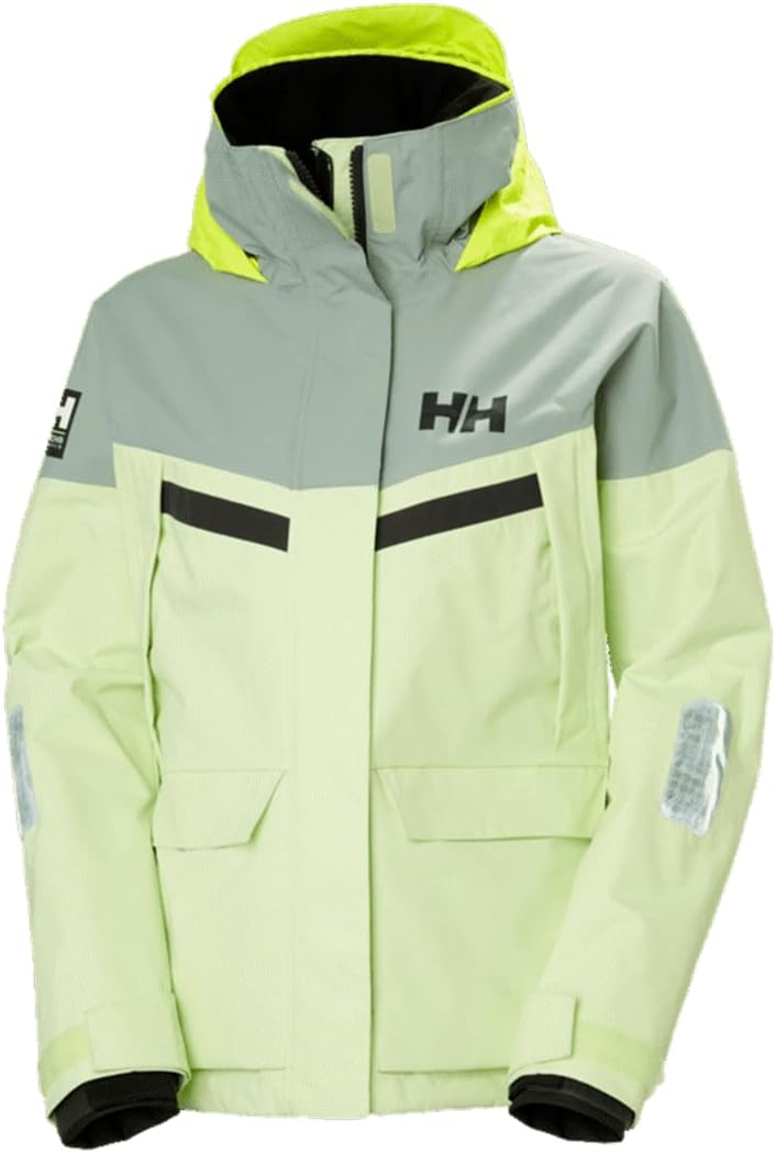

Куртка Helly-Hansen Pier Jacket 4.0 - женская водонепроницаемая куртка, ветровка, дышащая, легкая, для активного отдыха Helly Hansen, 398 Washed Lime