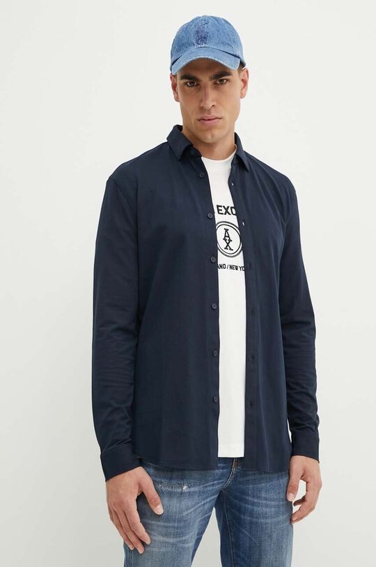 

Рубашка Armani Exchange, темно-синий