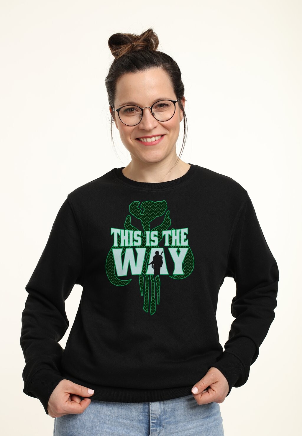 

Толстовка STAR WARS: THE MANDALORIAN WAY PATTERN Star Wars, черный