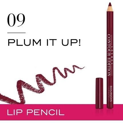 Карандаш для губ Contour Edition T09 Plum It Up, 235 мл, Bourjois — фото 2