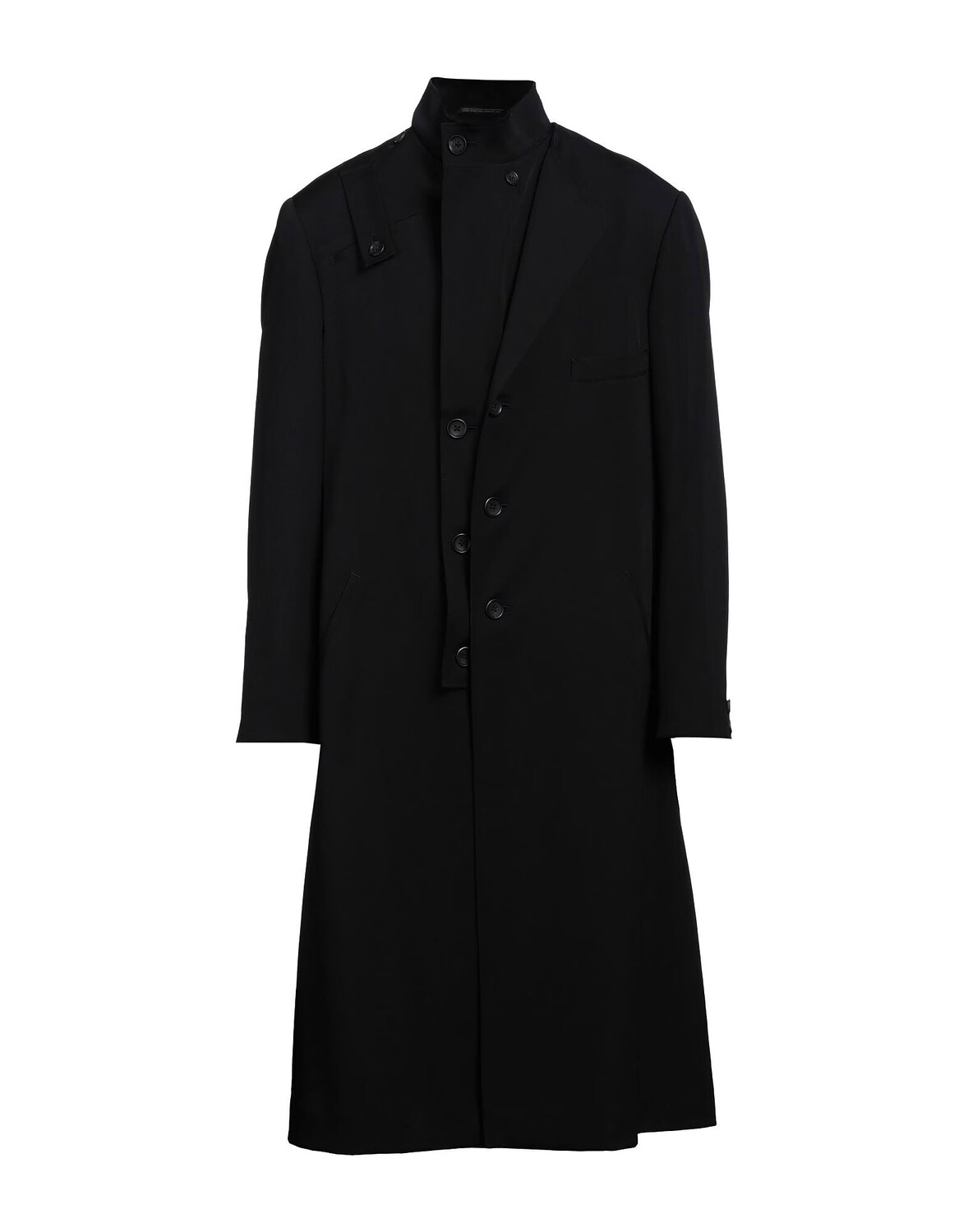 

Тренч Yohji Yamamoto, черный