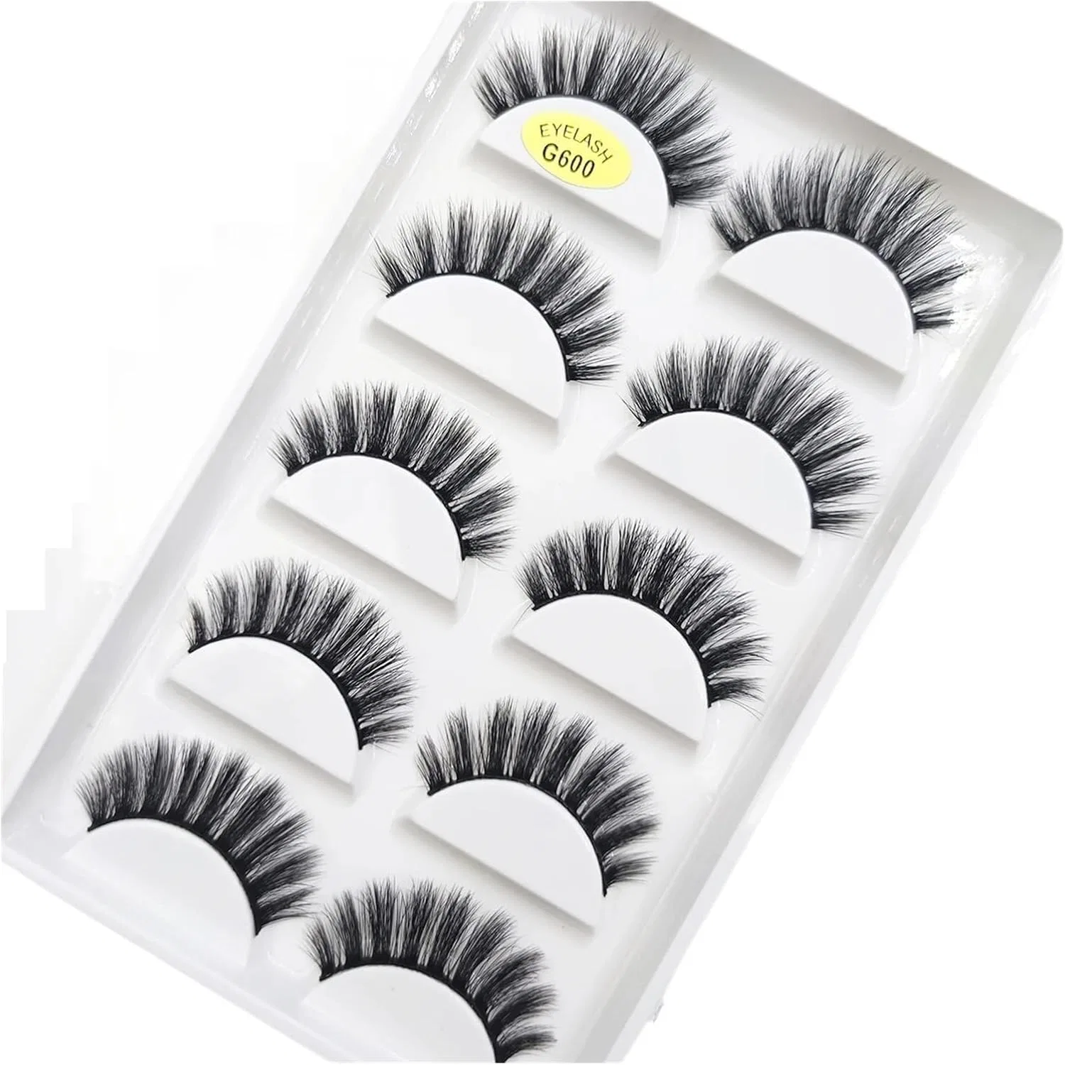 Накладные ресницы UAMOU 3D Mink, 5 пар, 100 коробок, 500 пар