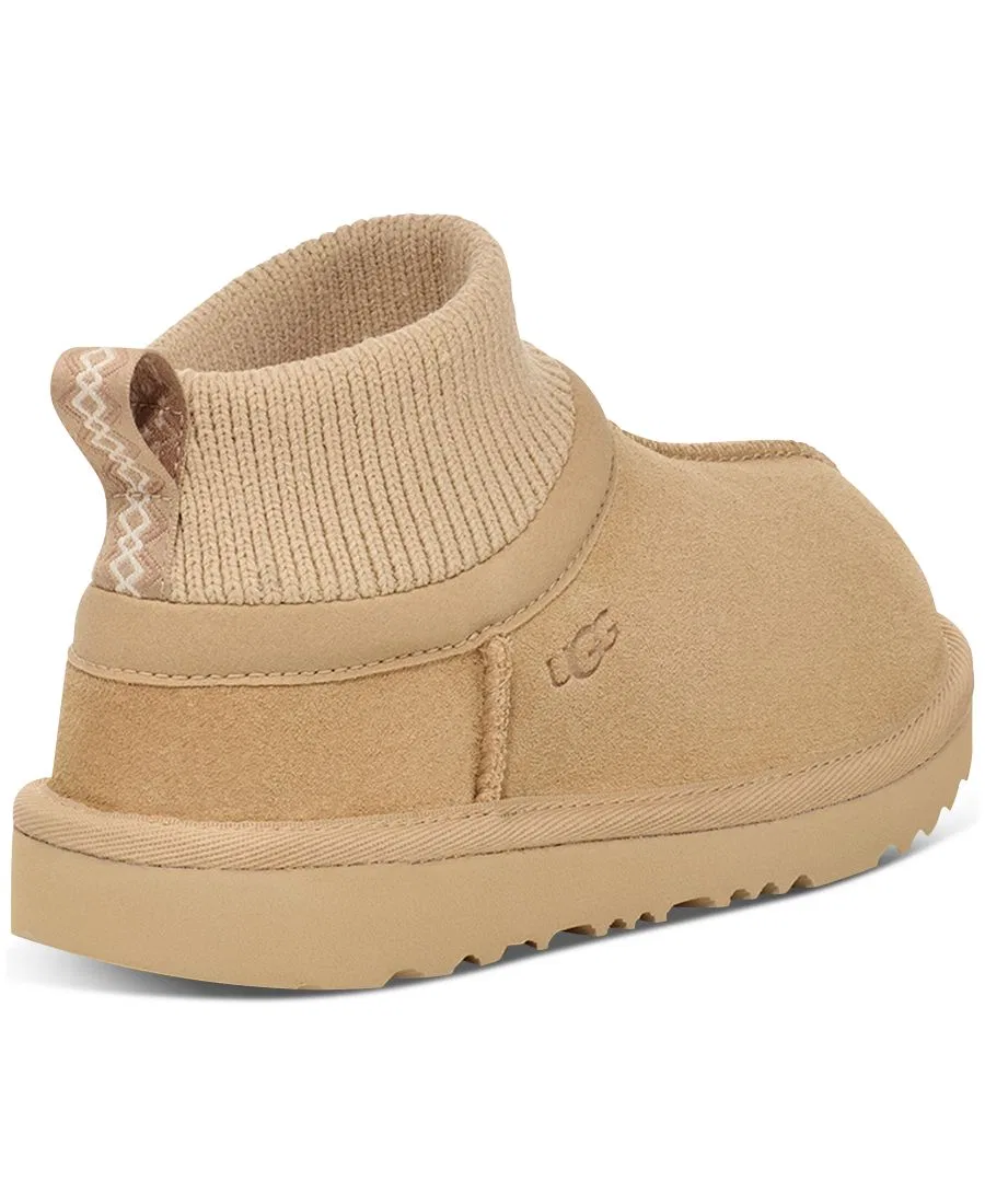 Детские классические ультраэластичные пинетки с манжетой Ugg — фото 3