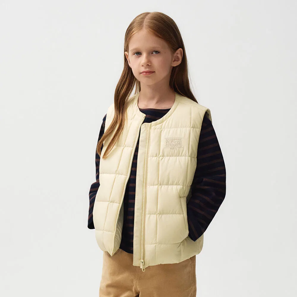 Детский лёгкий пуховый жилет Enfant от Marithé Kids