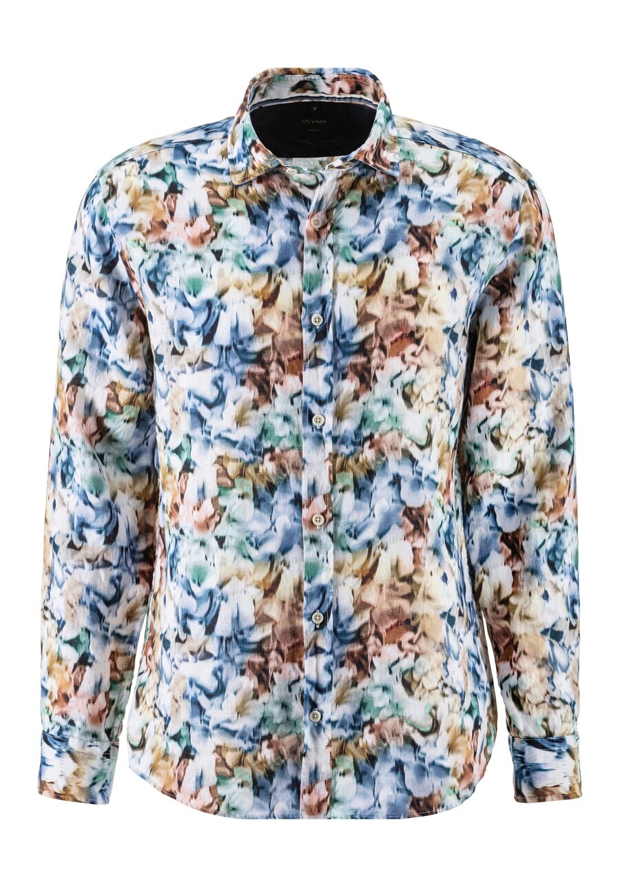 

Повседневная рубашка OLYMP Regular fit Button Up Shirt, разноцветный