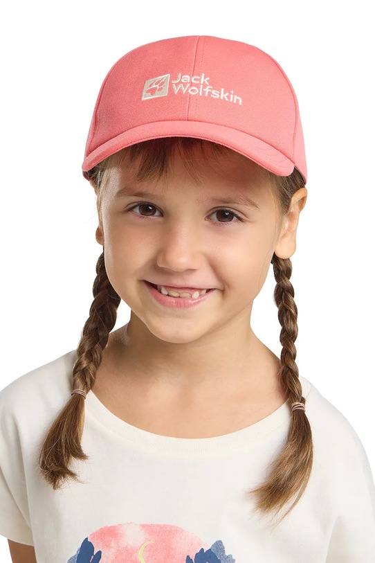 

Детская бейсболка BASEBALL CAP K Jack Wolfskin, розовый